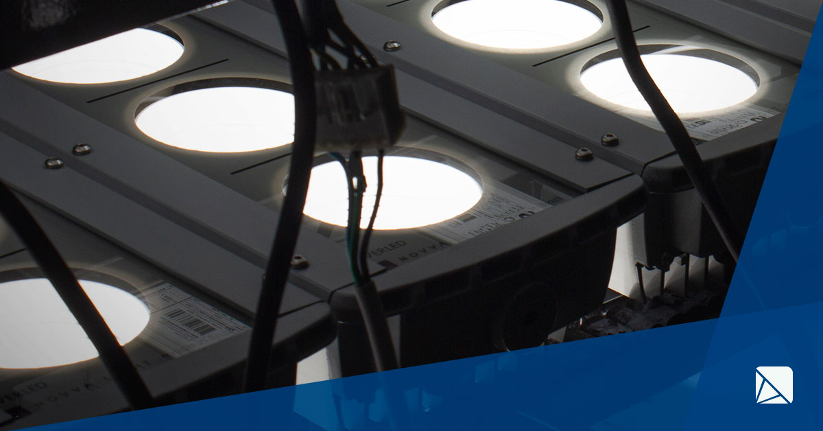 Iluminação LED para ambientes industriais