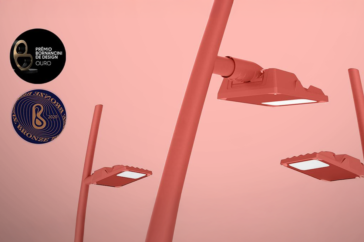 Prêmio Bornancini de Design com ouro para a CityLed da Novvalight