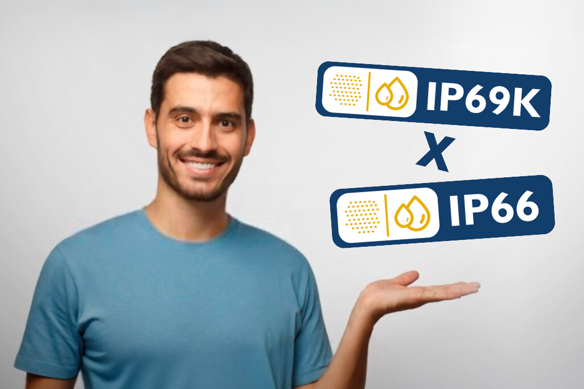 Comparativo: luminária LED IP66 ou IP69K?
