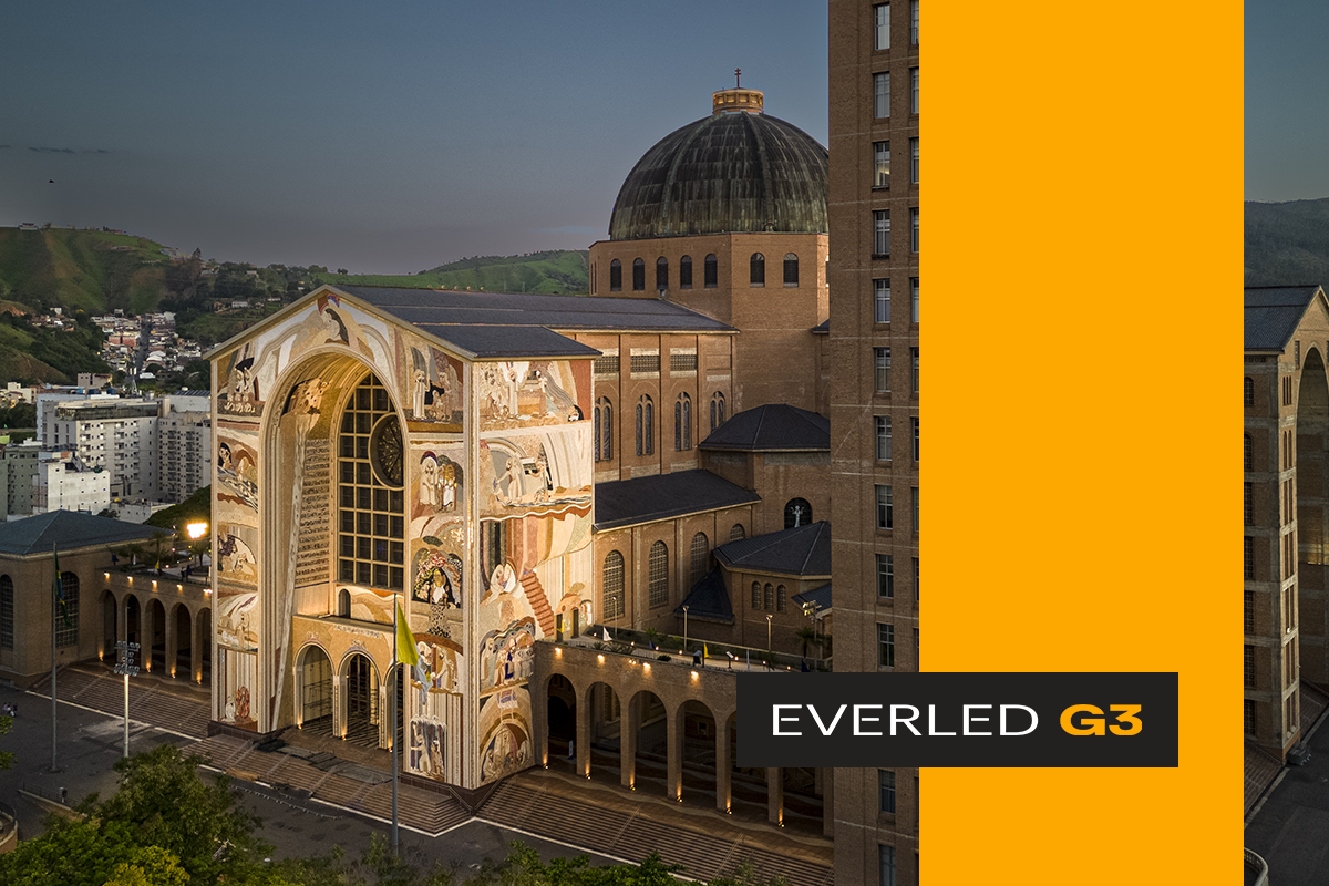 Projetor EVERLED em Aparecida: Iluminação para igrejas