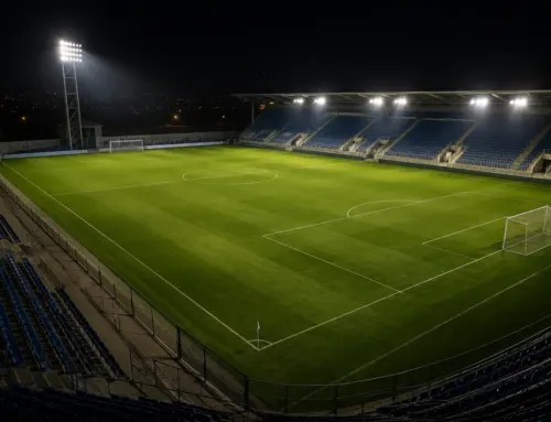 Como usar curvas IES para melhorar a iluminação em áreas esportivas